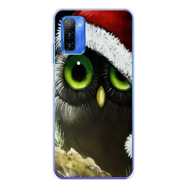 Чехол с рисунком «Новогодняя Сова» для Ulefone Note 12 Чехол с рисунком «Новогодняя Сова» для Ulefone Note 12