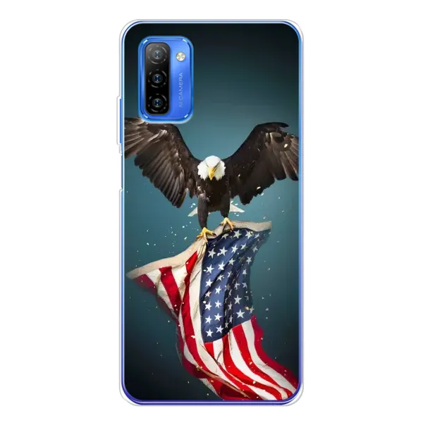 Чехол с рисунком «Орел и флаг» для Ulefone Note 12 Чехол с рисунком «Орел и флаг» для Ulefone Note 12