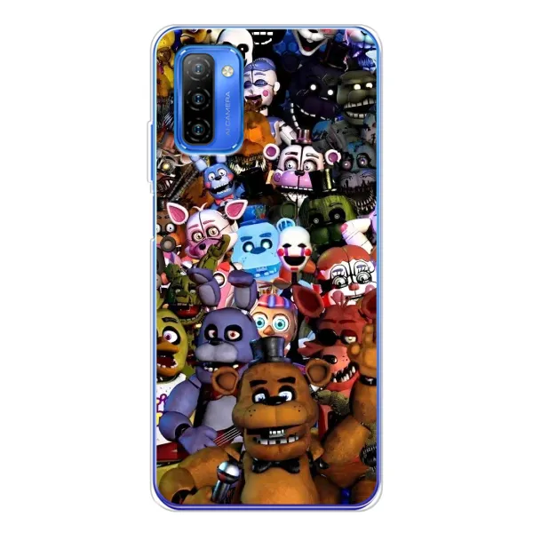 Чехол с рисунком «Персонажи Фредди» для Ulefone Note 12