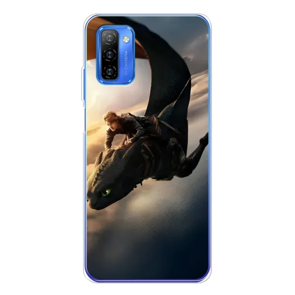 Чохол з малюнком «Політ Беззубика» для Ulefone Note 12 Чохол з малюнком «Політ Беззубика» для Ulefone Note 12