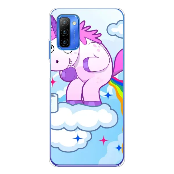 Чехол с рисунком «Радуга единорожка» для Ulefone Note 12 Чехол с рисунком «Радуга единорожка» для Ulefone Note 12