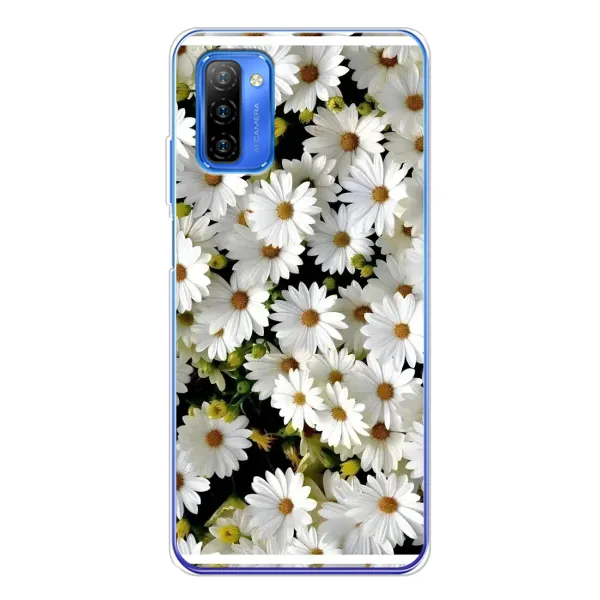 Чехол с рисунком «Рамка в ромашках» для Ulefone Note 12