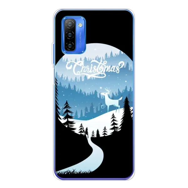 Чехол с рисунком «Рождественский Олень» для Ulefone Note 12