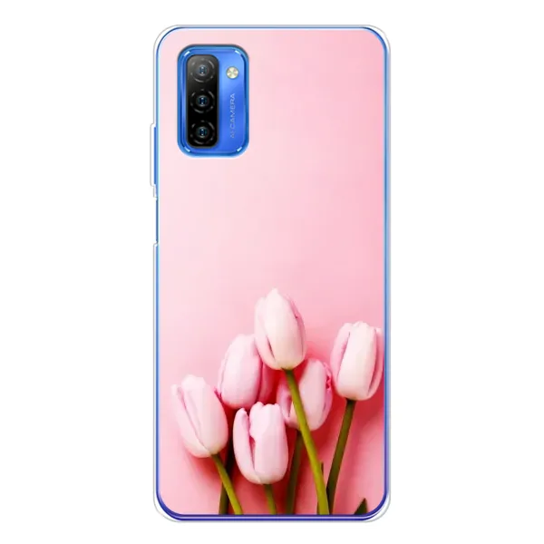 Чехол с рисунком «Розовые тюльпаны» для Ulefone Note 12 Чехол с рисунком «Розовые тюльпаны» для Ulefone Note 12