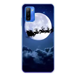 Чохол Санта Клаус для Ulefone Note 12 (Санта - місяць)