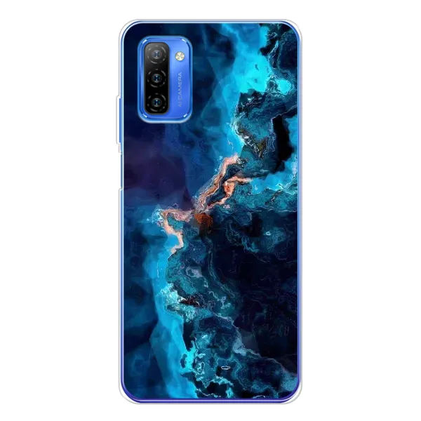 Чехол с рисунком «Синий мрамор» для Ulefone Note 12 Чехол с рисунком «Синий мрамор» для Ulefone Note 12