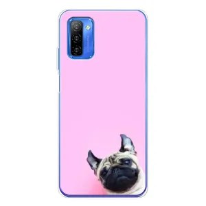 Бампер для Ulefone Note 12 з картинкою "Песики" (Собака на рожевому)