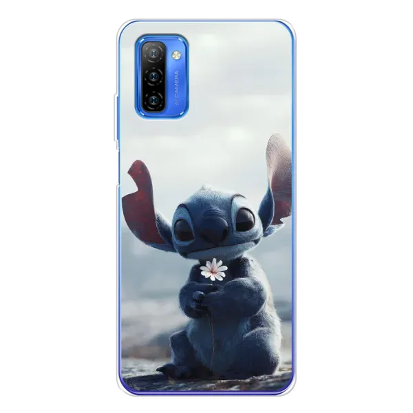 Чехол с рисунком «Стич с цветочком» для Ulefone Note 12 Чехол с рисунком «Стич с цветочком» для Ulefone Note 12