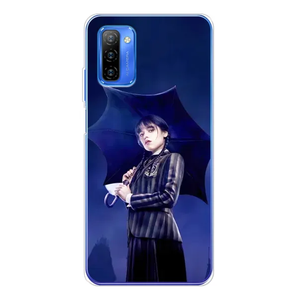 Чехол с рисунком «Уэнсдей с зонтом» для Ulefone Note 12 Чехол с рисунком «Уэнсдей с зонтом» для Ulefone Note 12