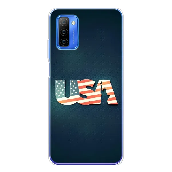 Чехол с рисунком «USA» для Ulefone Note 12 Чехол с рисунком «USA» для Ulefone Note 12