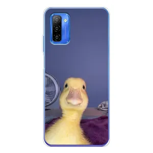 Бампер с принтом Мемы для Ulefone Note 12 (Утка)