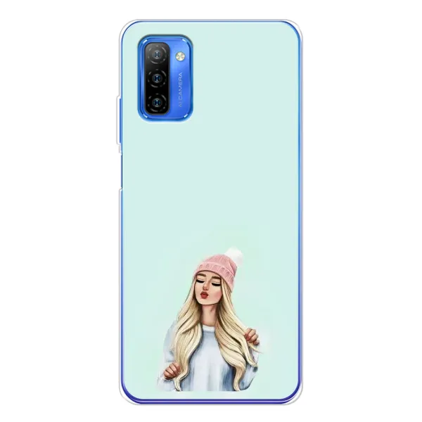 Чехол с рисунком «В шапке» для Ulefone Note 12