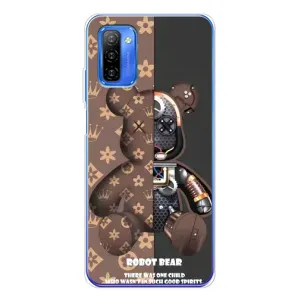 Силиконовый чехол для Ulefone Note 12 (Медмедь Луи Виттон)