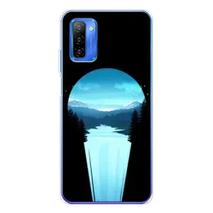 Летний Чехол на Ulefone Note 12 (Синий Водопад)