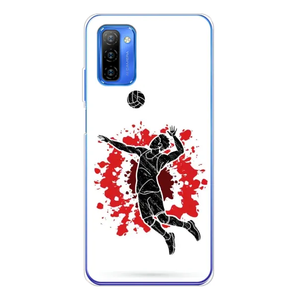 Чехол с рисунком «Волейболист» для Ulefone Note 12 Чехол с рисунком «Волейболист» для Ulefone Note 12