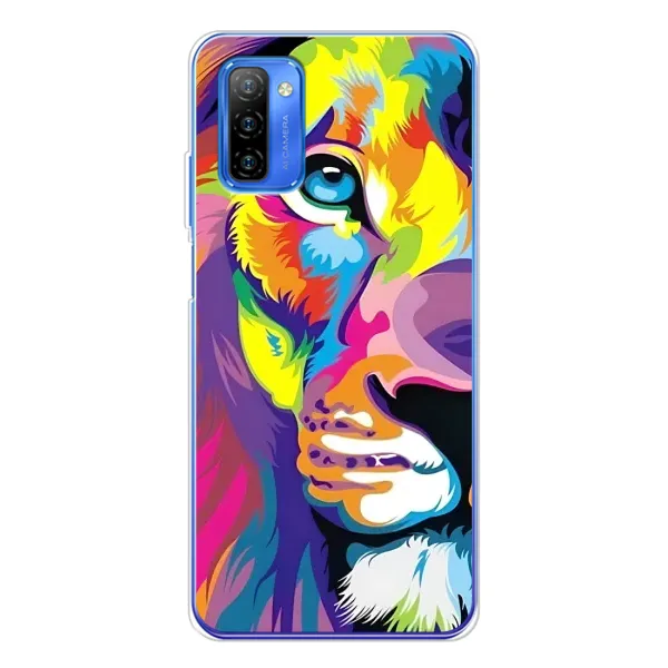 Чехол с рисунком «Яркий Лев» для Ulefone Note 12
