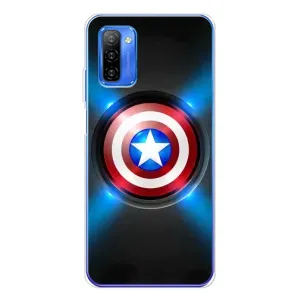 Чехол с рисунком «Яркий Щит Капитана» для Ulefone Note 12
