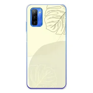 Чехол цветочный дизайн для Ulefone Note 12 (Зелёный фон)