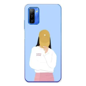 Силиконовый Чехол на Ulefone Note 12 с картинкой Стильных Девушек (Желтая кепка)