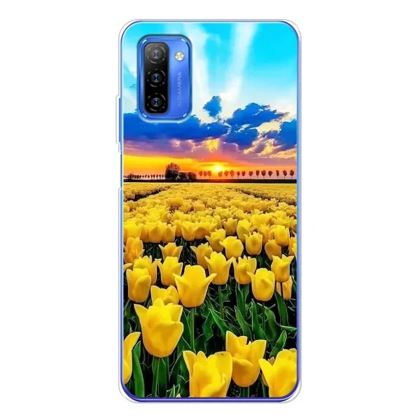 Чехол с рисунком «Желтые тюльпаны» для Ulefone Note 12 Чехол с рисунком «Желтые тюльпаны» для Ulefone Note 12