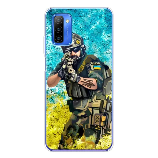 Чехол с рисунком «ЗСУ  Воин» для Ulefone Note 12