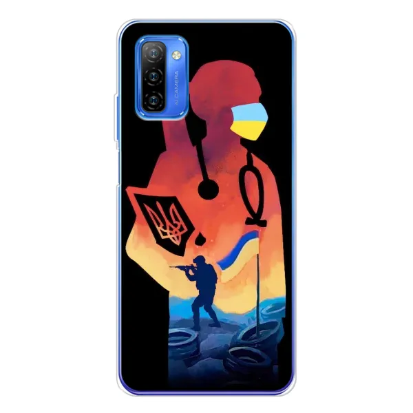 Чехол с рисунком «ЗСУ Врач» для Ulefone Note 12