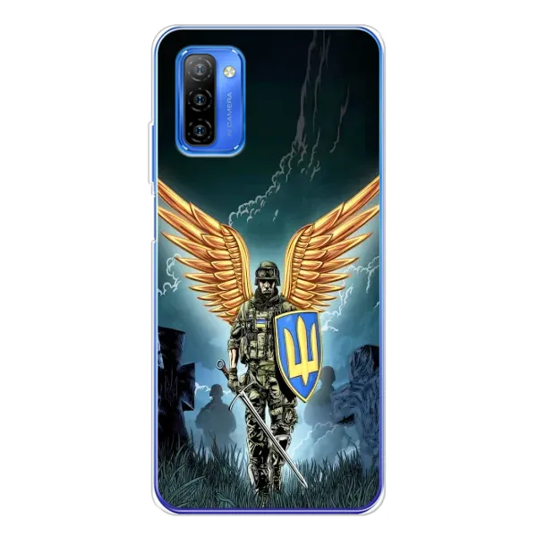 Чехол с рисунком «ЗСУ з крильями» для Ulefone Note 12