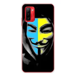 Чехол с Украинской символикой на Ноте 12П (Анонимус патриот)