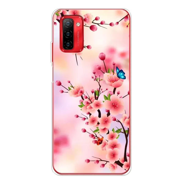 Чехол с рисунком «Бабочки на сакуре» для Ulefone Note 12P Чехол с рисунком «Бабочки на сакуре» для Ulefone Note 12P