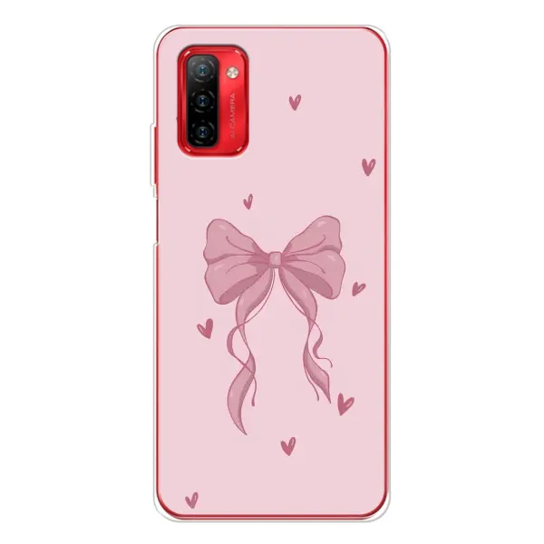 Чехол с рисунком «Бант на розовом» для Ulefone Note 12P Чехол с рисунком «Бант на розовом» для Ulefone Note 12P