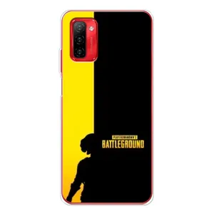 Чехол (TPU) с картинкой "Лого Пабг" на Ноте 12П (Battlegrounds)
