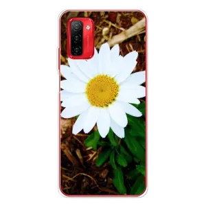 Чехол с ромашками на Ulefone Note 12P (Белая ромашка)