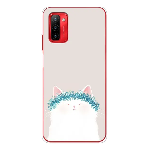 Чехол с рисунком «Белый котик» для Ulefone Note 12P Чехол с рисунком «Белый котик» для Ulefone Note 12P