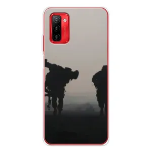 Чехлы на военную тематику для Ulefone Note 12P (Бой солдат)
