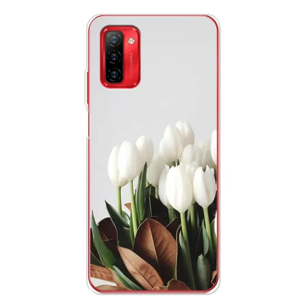 Чехол с рисунком «Букет тюльпанов» для Ulefone Note 12P
