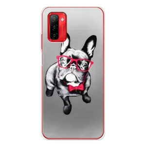 Чохол (ТПУ) Милі песики для Ulefone Note 12P (Бульдог в окулярах)