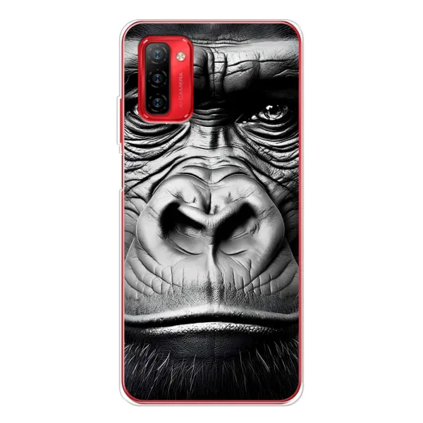 Чехол с рисунком «Черная обезьяна» для Ulefone Note 12P Чехол с рисунком «Черная обезьяна» для Ulefone Note 12P