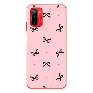 Чохол банти для Ulefone Note 12P (Чорні бантики)