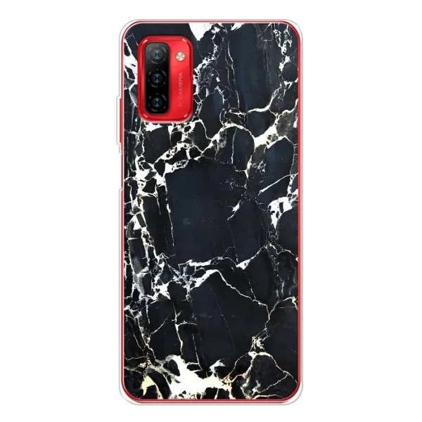 Чехол с рисунком «Чёрный мрамор» для Ulefone Note 12P Чехол с рисунком «Чёрный мрамор» для Ulefone Note 12P