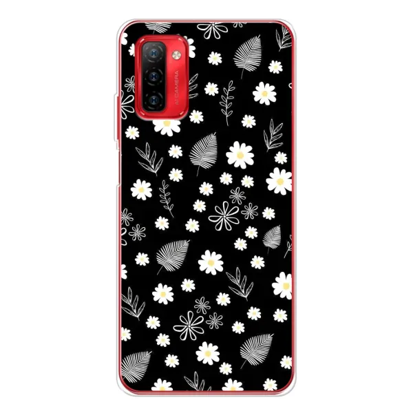 Чехол с рисунком «цветение на чорном» для Ulefone Note 12P Чехол с рисунком «цветение на чорном» для Ulefone Note 12P