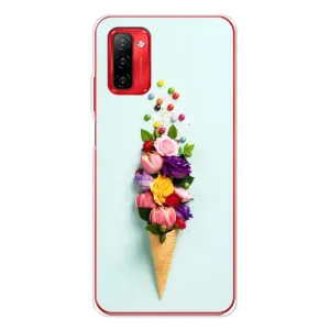 Чехлы с тематикой "ЦВЕТЫ" на Ulefone Note 12P (Цветок-мороженное)
