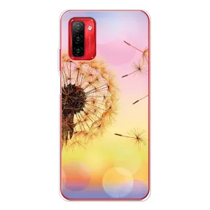 Силиконовый Чехол с одуванчиками на Ulefone Note 12P (Цветок-одуванчик)