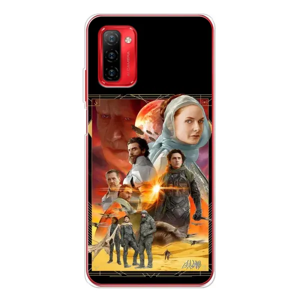 Чехол с рисунком «Д Ю Н А» для Ulefone Note 12P