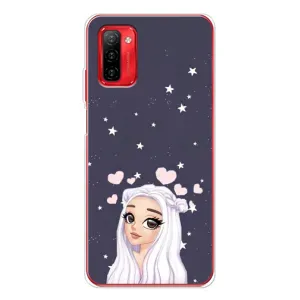 Чохол Стильні дівчата на Ulefone Note 12P (Дівчина та серця)