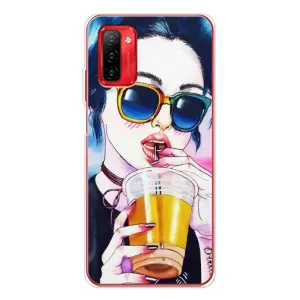 Чохол з картинкою Модні Дівчата Ulefone Note 12P (Дівчина з коктейлем)