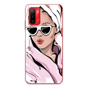 Чохол з картинкою Модні Дівчата Ulefone Note 12P (Дівчина в халаті)