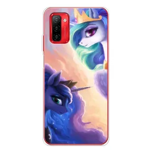 Чехол Unicorn на Ulefone Note 12P (Единорожки на тучках)