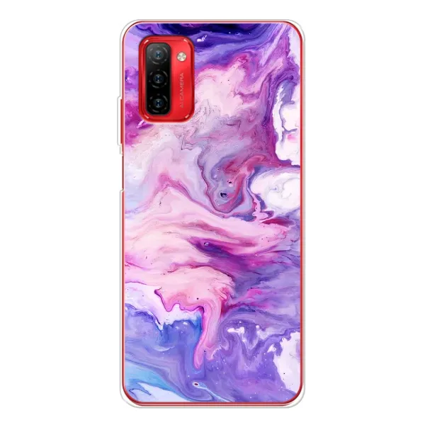 Чехол с рисунком «Фиолетовый мрамор» для Ulefone Note 12P Чехол с рисунком «Фиолетовый мрамор» для Ulefone Note 12P