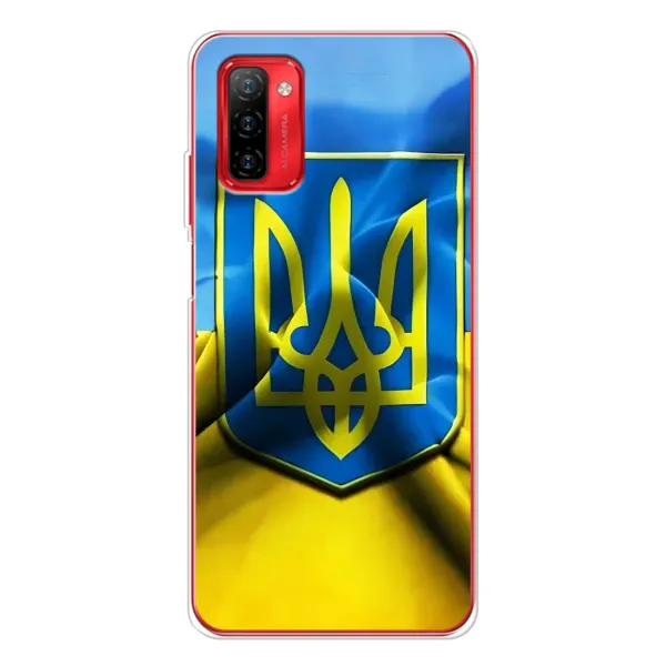 Чехол с рисунком «Герб и Флаг Украины» для Ulefone Note 12P Чехол с рисунком «Герб и Флаг Украины» для Ulefone Note 12P