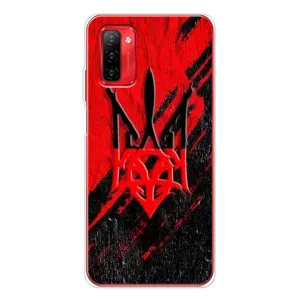 Чехлы УПА (Красно-Чёрный) на Ulefone Note 12P (Герб в цвете УПА)